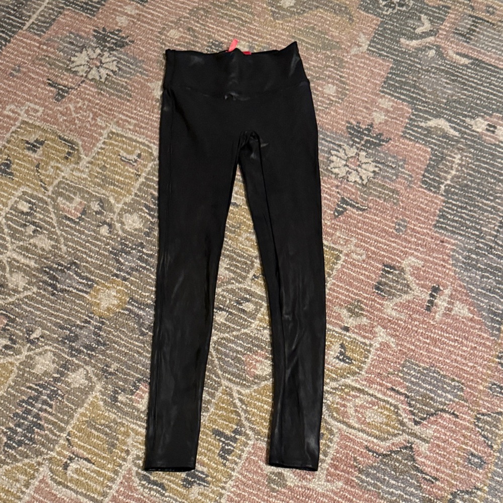 SPANX faux leather leggings